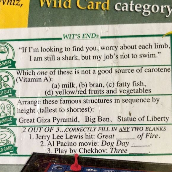 Wit’s End Board Game NEW SEALED - Picture 9 of 12